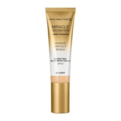 Max Factor Miracle Second Skin jumestustoode 30 ml, 03 Light hind ja info | Jumestuskreemid, puudrid | kaup24.ee