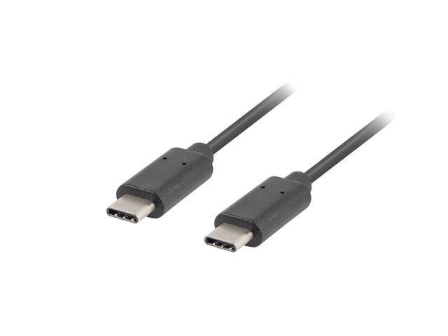 USB-C-kaabel Lanberg CA-CMCM-31CU-0018-BK (1,8 m) hind ja info | Kaablid ja juhtmed | kaup24.ee