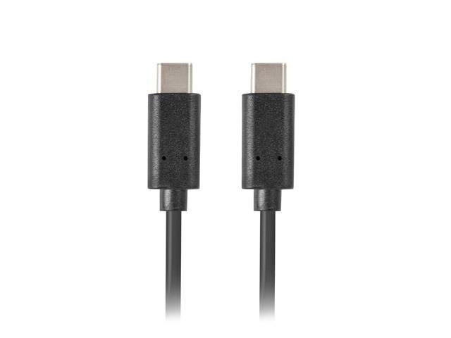 USB-C-kaabel Lanberg CA-CMCM-31CU-0018-BK (1,8 m) hind ja info | Kaablid ja juhtmed | kaup24.ee
