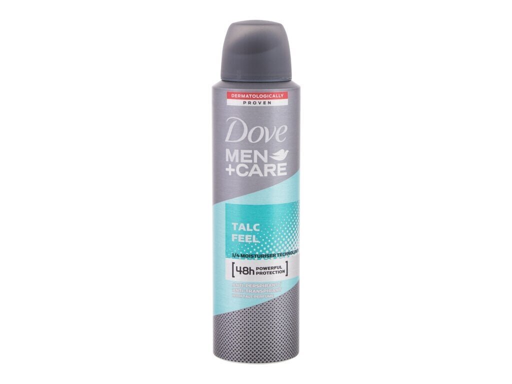 Dove Men + Care Talc Feel antiperspirant meestele 150 ml hind ja info | Deodorandid | kaup24.ee