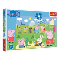 Пазл Trefl Maxi Pig Peppa (Свинка Пеппа), 15 д. цена и информация | Пазлы | kaup24.ee