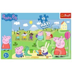 TREFL Maxi Pusle 15 Peppa hind ja info | Pusled | kaup24.ee