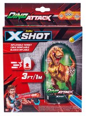 Надувная мишень Xshot Dino, 4862 цена и информация | Развивающий мелкую моторику - кинетический песок KeyCraft NV215 (80 г) детям от 3+ лет, бежевый | kaup24.ee