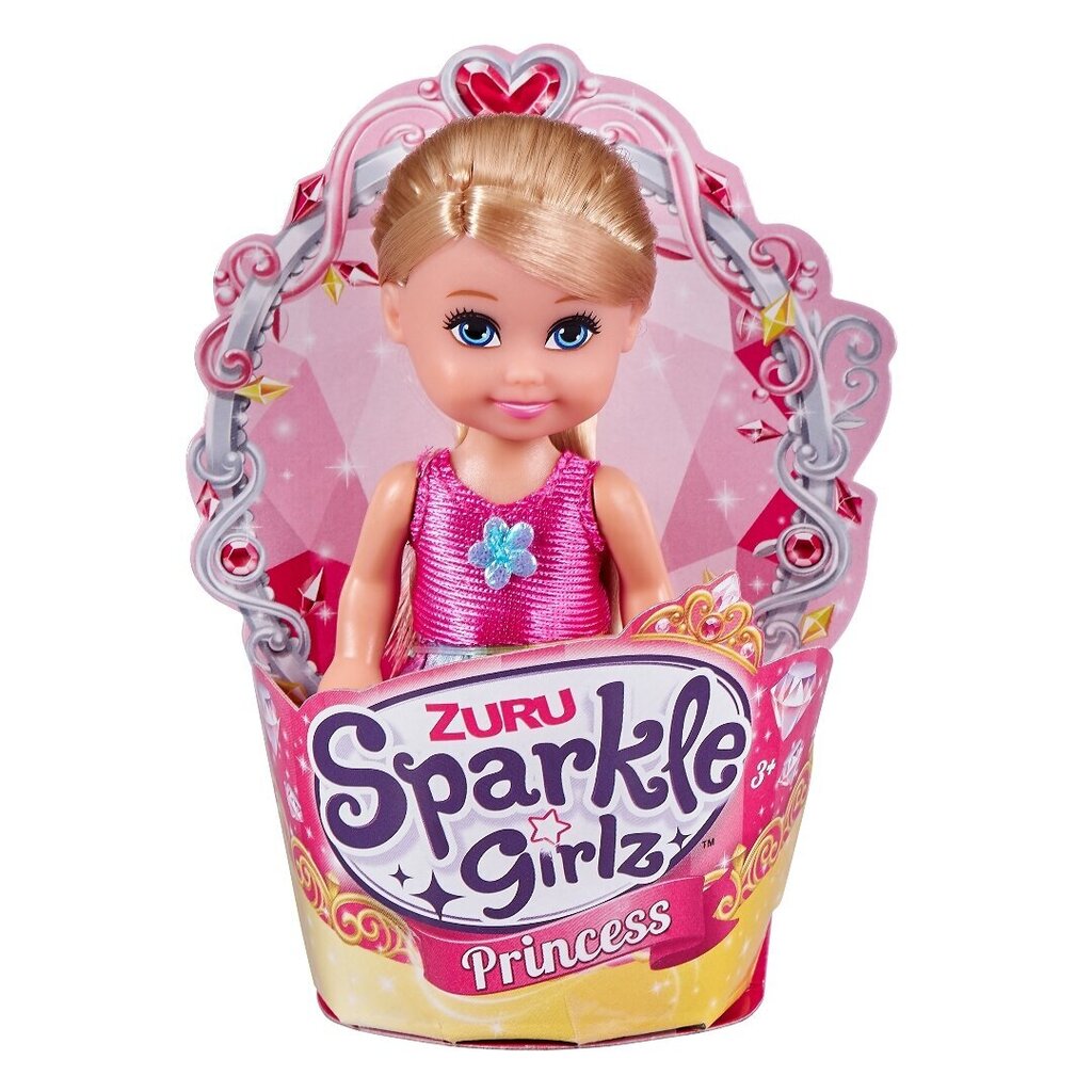 SPARKLE GIRLZ nukk tassikoogi printsess, 10 cm, sortiment, 10015TQ3 hind ja info | Tüdrukute mänguasjad | kaup24.ee