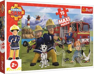 TREFL Maxi Pusle 15 Fireman Sam цена и информация | Пазлы | kaup24.ee