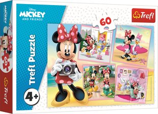 Pusle Trefl Minni Hiir (Minnie Mouse), 60-osaline hind ja info | Pusled | kaup24.ee