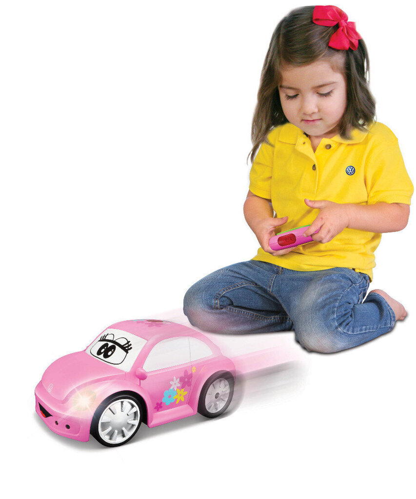 BB JUNIOR RC машинка Volkswagen Easy Play, розовый, 16-92003 цена |  kaup24.ee