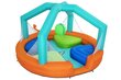 BESTWAY batuut Dodge & Drench Water Park, 450 x 450 x 268 cm цена и информация | Basseinid | kaup24.ee