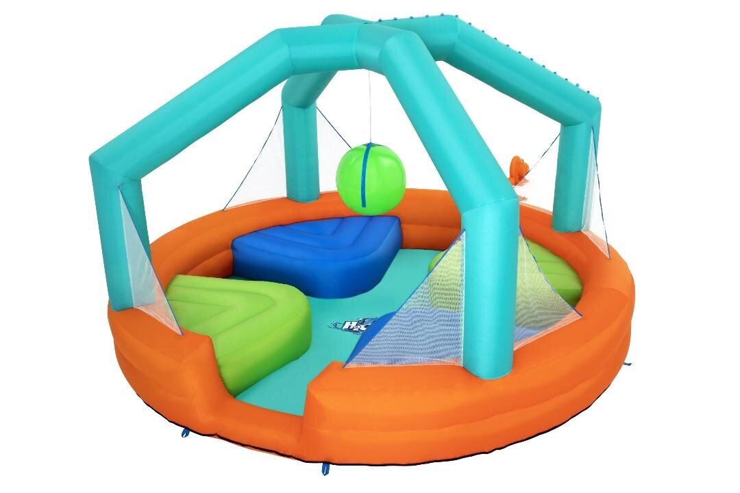 BESTWAY batuut Dodge & Drench Water Park, 450 x 450 x 268 cm цена и информация | Basseinid | kaup24.ee