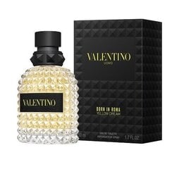 Valentino Uomo Born In Roma Yellow Dream EDT meestele 50 ml hind ja info | Meeste parfüümid | kaup24.ee