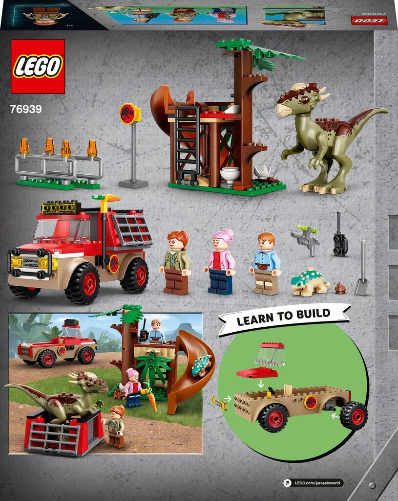 76939 LEGO® Jurassic World Dinozauro stygimoloch põgeneda hind ja info | Klotsid ja konstruktorid | kaup24.ee