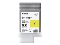 CANON PFI-101Y Yellow 130ml hind ja info | Tindiprinteri kassetid | kaup24.ee