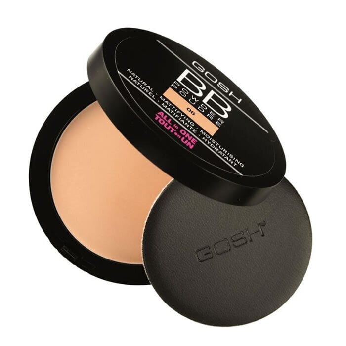 GOSH BB Powder BB puuder 6.5 g, 06 Warm Beige цена и информация | Jumestuskreemid, puudrid | kaup24.ee