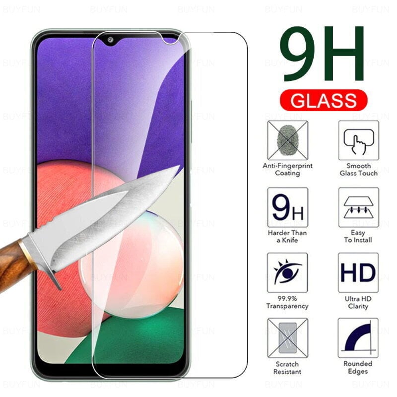 Blun Extreeme ekraanikaitse 0.33mm / 2.5D telefonile Samsung Galaxy A22 5G (A226B) hind ja info | Ekraani kaitsekiled | kaup24.ee