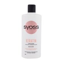 Palsam Syoss Keratin 440 ml цена и информация | Бальзамы, кондиционеры | kaup24.ee