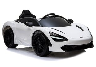 Ühekohaline laste elektriauto McLaren 720S, valge hind ja info | Laste elektriautod | kaup24.ee