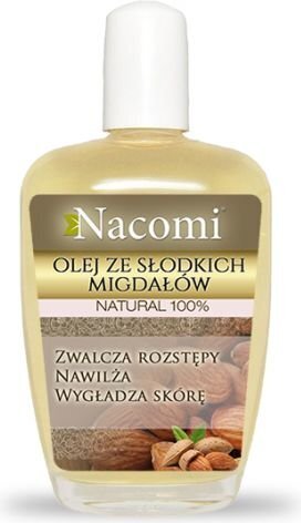 Nacomi Sweet Almond Oil kehaõli 30 ml цена и информация | Eeterlikud ja kosmeetilised õlid | kaup24.ee