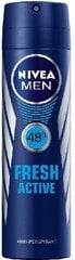 Спрей-дезодорант Nivea Men Fresh, 150 мл цена и информация | Дезодоранты | kaup24.ee