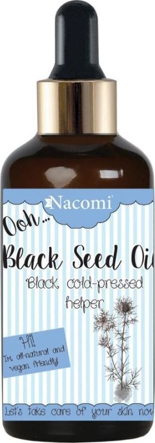 Nacomi Black Seed Oil kehaõli 50 ml цена и информация | Eeterlikud ja kosmeetilised õlid | kaup24.ee