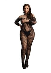 Le Desir kogu keha kattev pesukomplekt Lace Sleeved Bodystocking hind ja info | Naiste sekspesu | kaup24.ee