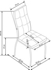 Tool K416, roheline hind ja info | Söögitoolid, baaritoolid | kaup24.ee