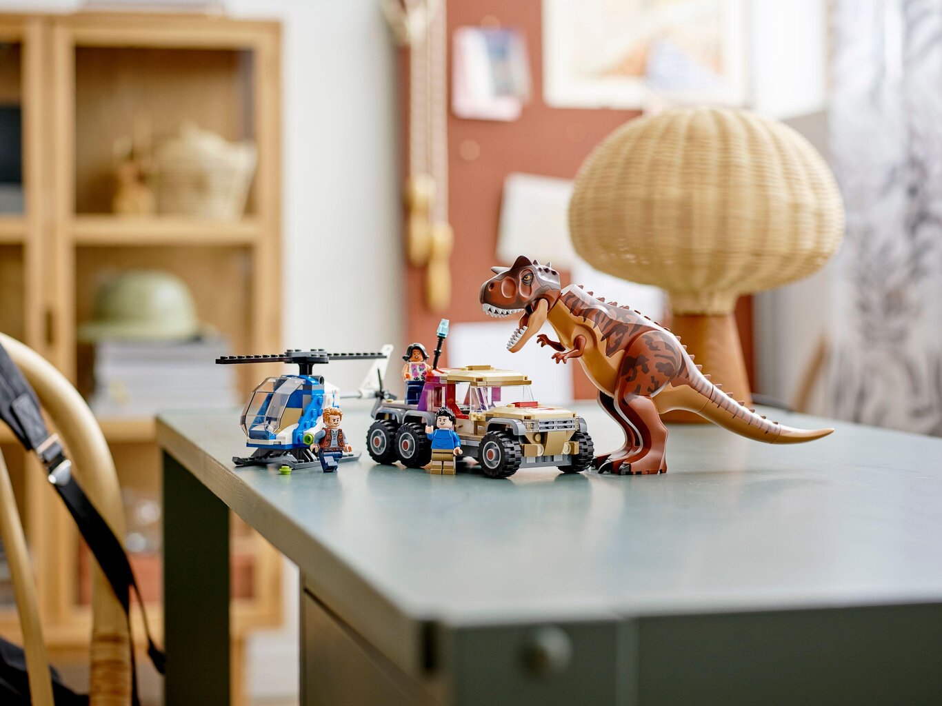 76941 LEGO® Jurassic World Carnotauruse dinosauruste tagaajamine hind ja info | Klotsid ja konstruktorid | kaup24.ee