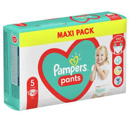 Püksmähkmed Pampers Pants Maxi Pack suurus 5 12-17 kg, 42 tk. hind ja info | Mähkmed | kaup24.ee