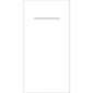 Söögiriistade taskuga salvrätikud Linclass® Airlaid White 40x40 cm (12 tk) hind ja info | Laudlinad, lauamatid, servjetid | kaup24.ee