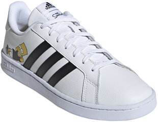 Jalatsid Adidas Grand Court White H02555/8.5 hind ja info | Spordi- ja vabaajajalatsid meestele | kaup24.ee