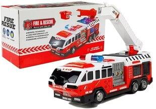 Пожарный автомобиль "Fire & Rescue" цена и информация | Развивающий мелкую моторику - кинетический песок KeyCraft NV215 (80 г) детям от 3+ лет, бежевый | kaup24.ee