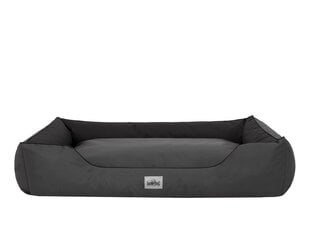 Hobbydog двусторонний лежак Double Graphite/Black, XL, 84x65 см цена и информация | Лежаки, домики | kaup24.ee