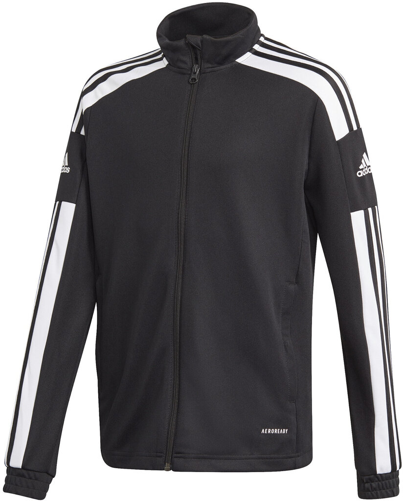 Džemper Adidas SQ21 Tr Jkt Y Black GK9542/176 hind ja info | Poiste kampsunid, vestid ja jakid | kaup24.ee