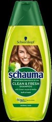 Schauma Clean & Fresh šampoon 400 ml цена и информация | Шампуни | kaup24.ee