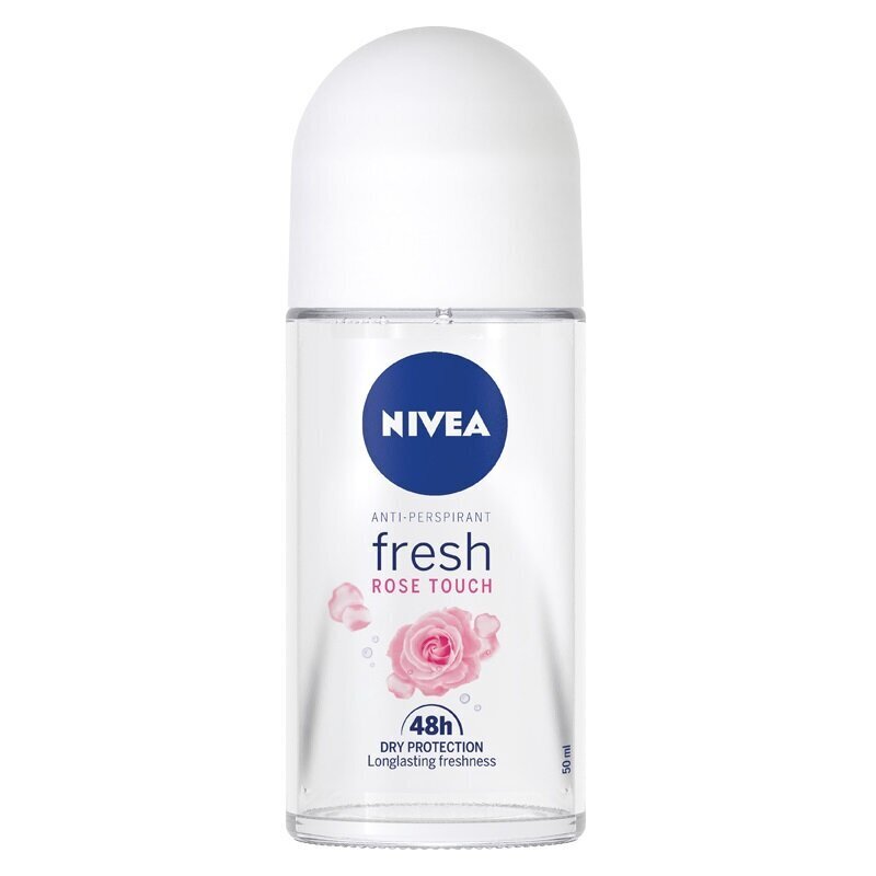 Nivea Fresh Rose Touch roll-on deodorant 50 ml цена и информация | Deodorandid | kaup24.ee