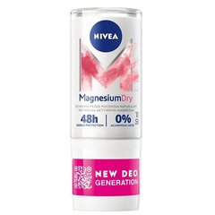 <p>Откройте для себя новое поколение антиперспирантов: Nivea Magnesium Dry. Формула с активным магнием обеспечивает эффективную защиту от пота. Дарит приятное ощущение свежести. Формула не содержит этилового спирта и обеспечивает приятный запах. Благоприятный для кожи антиперспирантный эффект достигается за счет усовершенствованной формулы с минералом хлоридом магния. Дерматологически доказано, что он щадит кожу. Формула заботится о коже и сохраняет ее здоровье.<br />
&nbsp;<br />
Годен до: смотреть на упаковке<br />
Страна производства: смотреть на упаковке<br />
Условия хранения: смотреть на упаковке</p> цена и информация | Дезодоранты | kaup24.ee