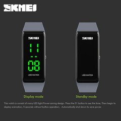 Женские часы SKMEI 1265 GRAY 1265 GRAY цена и информация | Женские часы | kaup24.ee