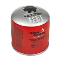 Propaan-butaan gaas Alpen Camping 500g. цена и информация | Газовые горелки, баллоны | kaup24.ee