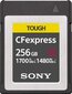 SONY CEB-G series CFExpress mälukaart 256GB цена и информация | Fotoaparaatide mälukaardid | kaup24.ee