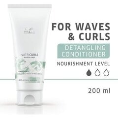 <p>Бальзам для волос Wella Professionals Nutri Curls, 200 мл</p>
 цена и информация | Кондиционеры | kaup24.ee