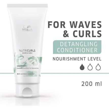 Wella Professionals Nutri Curls palsam 200 ml hind ja info | Juuksepalsamid | kaup24.ee