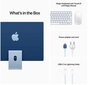 Apple iMac 24” M1 8/256GB Blue INT MGPK3ZE/A hind ja info | Lauaarvutid | kaup24.ee