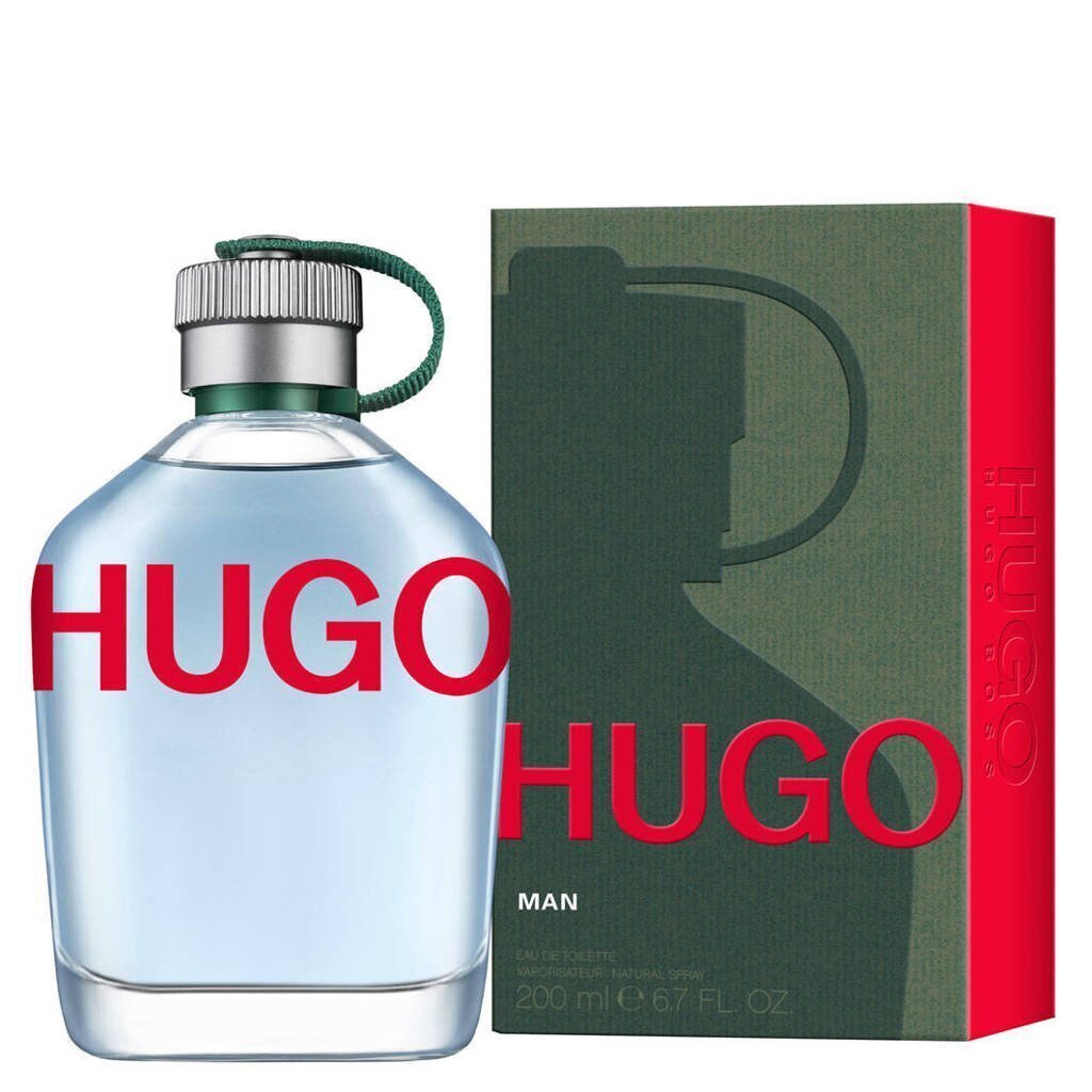 Hugo Boss Hugo Man EDT meestele 200 ml цена и информация | Meeste parfüümid | kaup24.ee