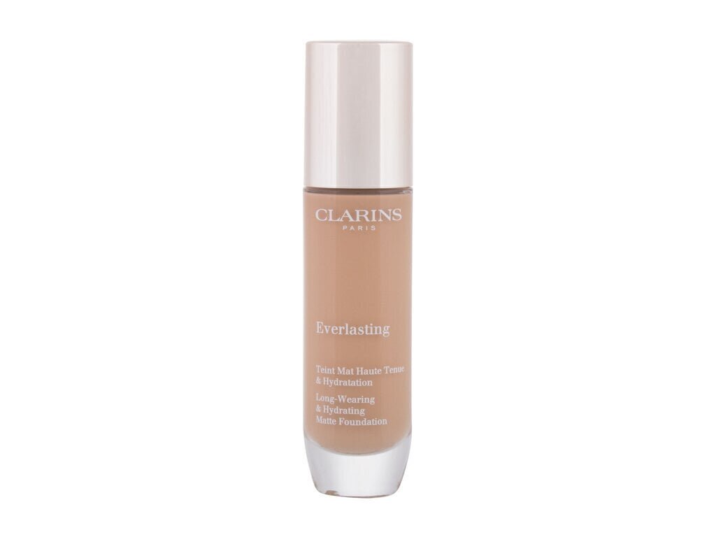 Clarins Everlasting Foundation jumestuskreem 30 ml, 112,3N Sandalwood hind ja info | Jumestuskreemid, puudrid | kaup24.ee