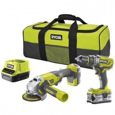 Tööriistakomplekt R18PDAG-242S 5133003842 RYOBI hind ja info | Tööriistakastid, tööriistahoidjad | kaup24.ee