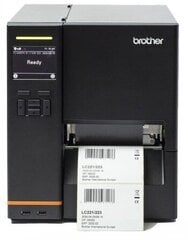 BROTHER TJ-4420TN 4-INCH INDUSTRIAL HIGH VOLUME LABEL PRINTER, 203 DPI, 14 IPS, USB, SERIAL, LAN + USB-HOST, LCD-DISPLAY цена и информация | Принтеры | kaup24.ee