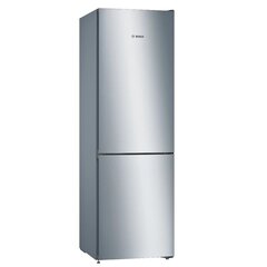 Bosch KGN36VLDD, NoFrost külmik, maht 326 L, 186 cm, roostevaba hind ja info | Külmkapid | kaup24.ee