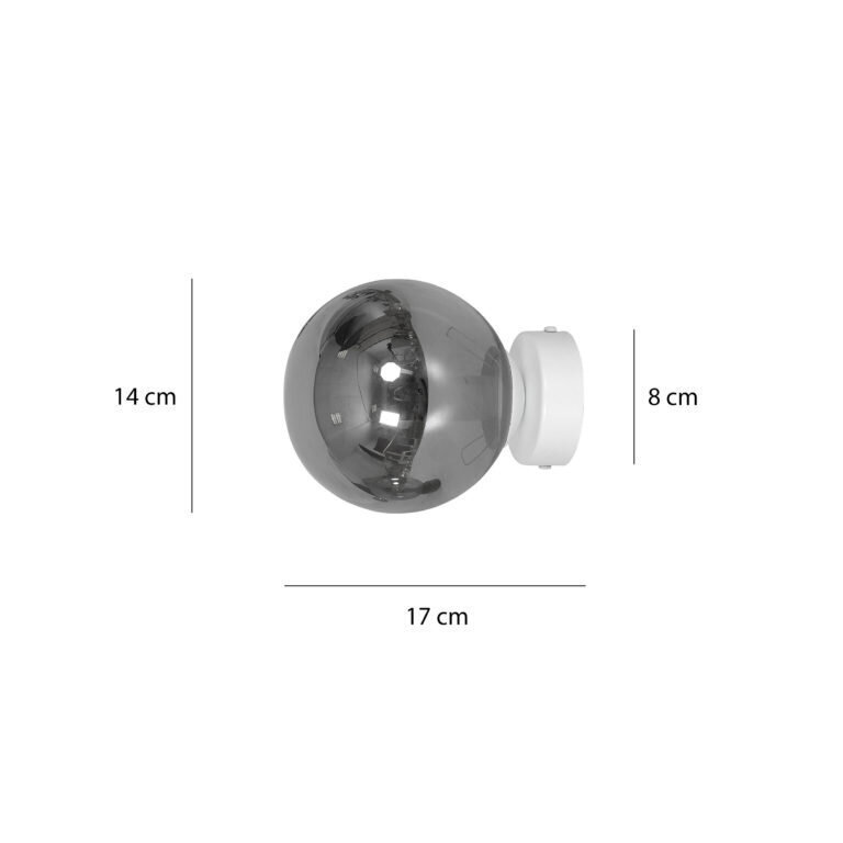 Emibig seinavalgusti Rossi K1 BL/Transparent hind ja info | Seinavalgustid | kaup24.ee