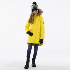 Huppa tüdrukute talveparka VIVIAN, kollane цена и информация | Куртки, пальто для девочек | kaup24.ee