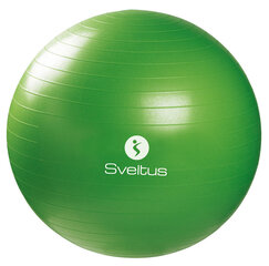 Гимнастический мяч SVELTUS Anti burst 65см зеленый + упаковка цена и информация | Товары для йоги | kaup24.ee