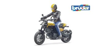 Bruder Ducati Scrambler sõitjaga hind ja info | Poiste mänguasjad | kaup24.ee